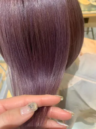 ショート カラー 透けるbrown カラー🎗♡yukaのヘアスタイル