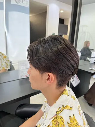 ショート パーマ メンズ 諸岡 玲のヘアスタイル