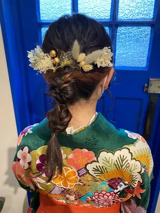 ヘアアレンジ ZAZA YUKAのヘアスタイル