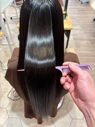 セミロング ✨髪質改善カラー✨ 赤味除去カラー／理久のヘアスタイル