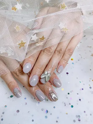 ネイル 🦋ネイルサロン ブラン🌈ゆりのネイルデザイン