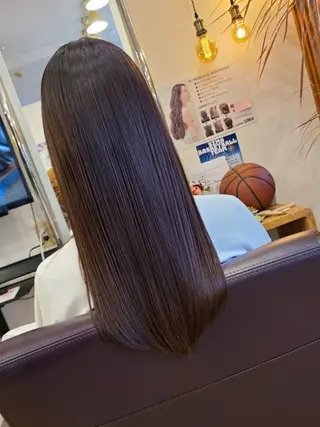 ロング シ マのヘアスタイル