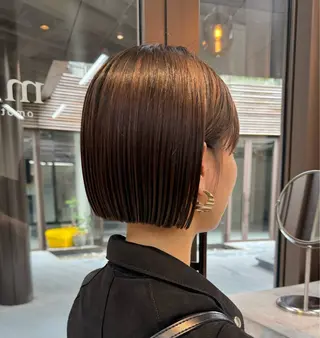 ショート カラー mee.表参道所属・ボブ/ショート /パーマ/shinのヘアスタイル