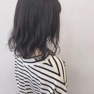 ミディアム カラー beauty   beast 西新店のヘアスタイル