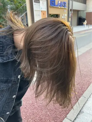 カラー あやね 🎀 大濠のヘアスタイル