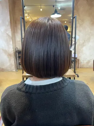 カラー MIKU ナチュラルヘア✂️✨のヘアスタイル
