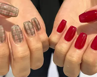 ネイル Ray. ちゅるん系ニュアンスのネイルデザイン