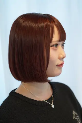 ショート Alter所属・MANA /レイヤー /暖色カラーのヘアスタイル