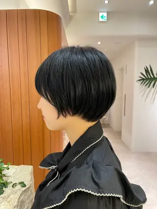 ショート カラー 渋谷ボブ/レイヤー ボブ田中航平のヘアスタイル