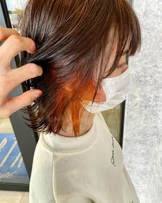 ショート カラー Kobayashi ハイライト/ショートのヘアスタイル