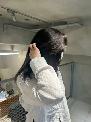 セミロング カラー bob/ aoiのヘアスタイル