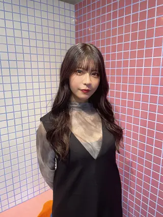 カラー 鎌田 梨瑚のヘアスタイル