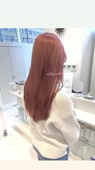 ロング カラー ParveMix🎀 稲垣詞葉のヘアスタイル