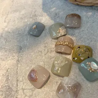 ネイル 𝑡𝑖𝑎𝑚𓂃 きむらゆきののネイルデザイン