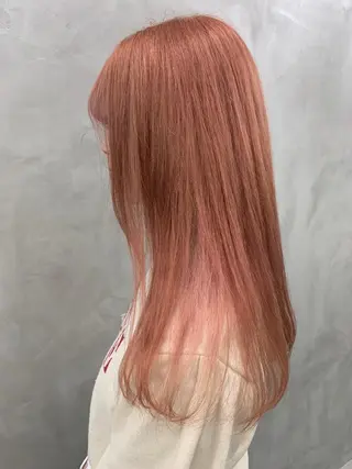 ロング カラー ブームボックス所属・🐝ハイトーンカラー hachi🐝のヘアスタイル