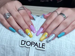 ネイル D‘OPALEサロン所属・トパサロン 上野kkのネイルデザイン