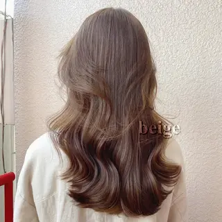 セミロング カラー SALOWIN 新宿三丁目EAST所属・韓国レイヤー🇰🇷 layercut✂️のヘアスタイル