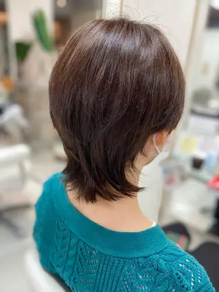 ショート 菊地 美憂のヘアスタイル