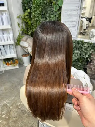 セミロング CELCES AYAKAのヘアスタイル