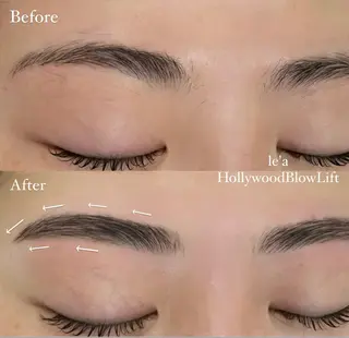 メンズ アイブロウ le'a 赤坂のマツエク・マツパデザイン