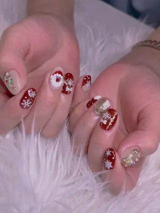 ネイル 長さだし専門店 M2 rikaのネイルデザイン