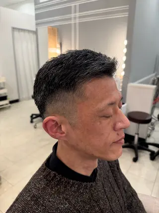 ショート メンズ Eclat【エクラ】所属・三上 莉里のヘアスタイル