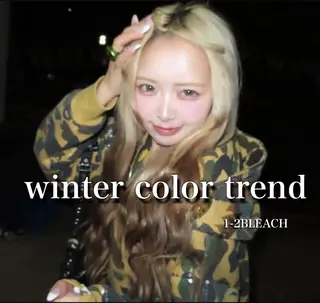 ロング 艶髪ハイトーンカラー 渋谷🎀ririkaのヘアスタイル