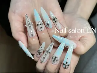 ネイル E.N🦋 長さ出し/持ち込みのネイルデザイン