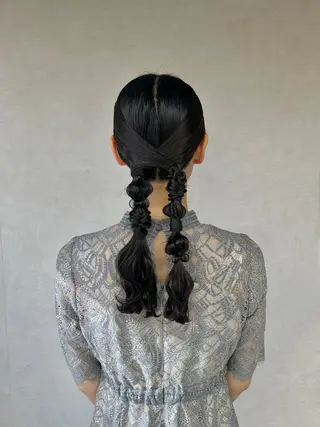 ヘアアレンジ ヘアセット/眉毛カッ ト/Nana〻のヘアスタイル