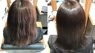 ミディアム パーマ ディレクター ノナカのヘアスタイル