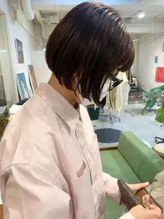 ミディアム カラー 【takk】 ナカヤママサヨシのヘアスタイル