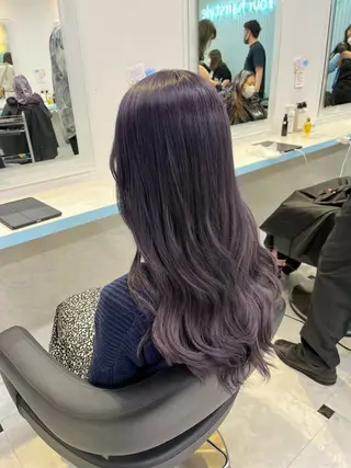 ロング カラー ブリーチカラー 🩵MIZUKIのヘアスタイル