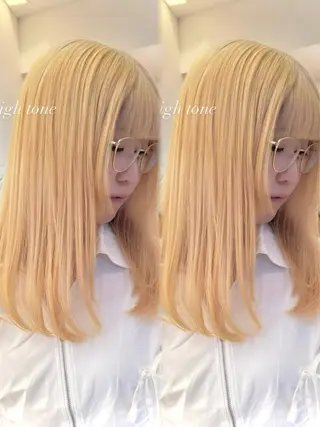 カラー SOYON nanamiのヘアスタイル