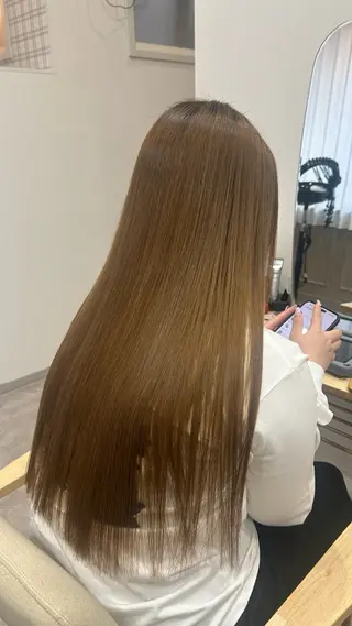 ロング jammin / 岡村 亜胡のヘアスタイル