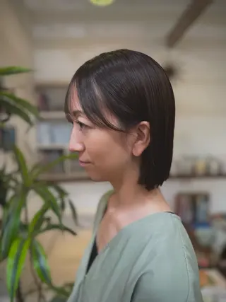 ショート カラー KAKERU/ボブ/ ショート/パーマ🌱のヘアスタイル