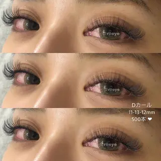 マツエク・マツパ Myu 𝖱𝗂𝗋𝖺のマツエク・マツパデザイン