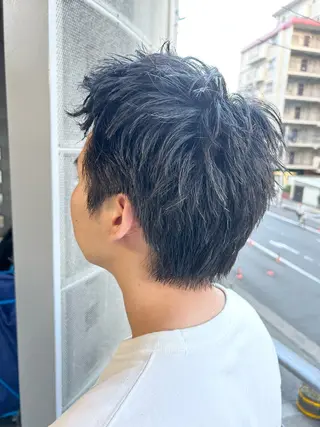 ショート メンズ archange 齋藤旭冶／川口のヘアスタイル