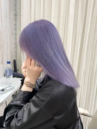 セミロング カラー  渡部 妃月のヘアスタイル