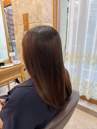 セミロング 細矢 翔太のヘアスタイル