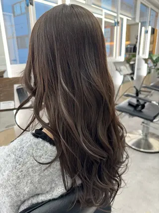 ロング カラー 【縮毛矯正/カラー】 今野寛己のヘアスタイル