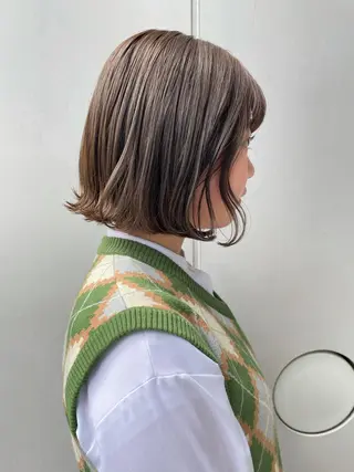 ショート カラー キッズ オトナヘア🌸 harukaのヘアスタイル