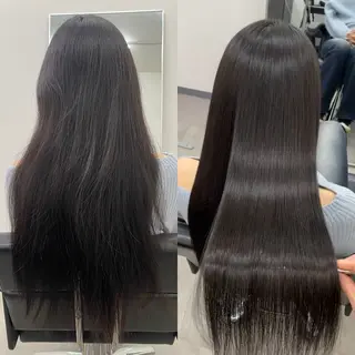 ロング shinka 髪質改善　縮毛矯正所属・美髪ストレート/美髪 レイヤー特化増原優斗のヘアスタイル