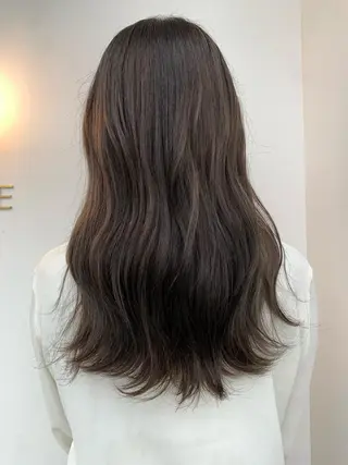 セミロング カラー 中目黒🌼 🌼ハナのヘアスタイル