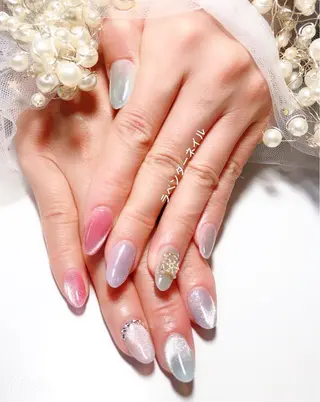 ネイル ラベンダー💖日暮里 ルル💖ネイルのネイルデザイン