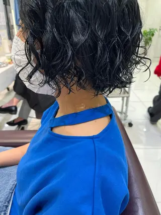 ショート カラー パーマ 🌼sunc HINAMI🌼のヘアスタイル