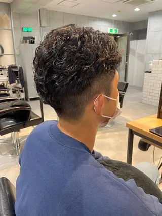 パーマ オオカワユウキ 🎀newi池袋のヘアスタイル