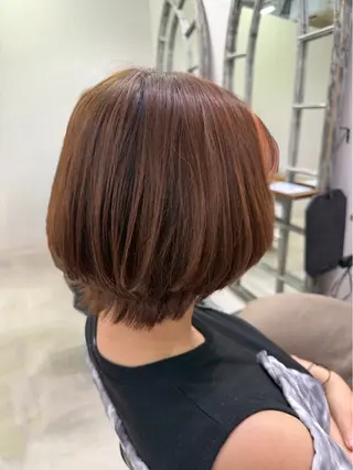 ショート カラー ヘアアレンジ スタイリスト兼 アイリストyuikaのヘアスタイル