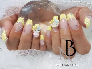 ミディアム brilliant nail💎あやのネイルデザイン