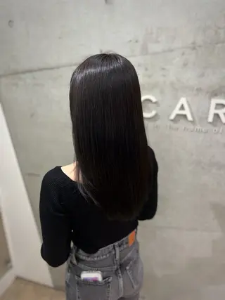 カラー 梅田 ダブルカラー 大畑 蒼空のヘアスタイル