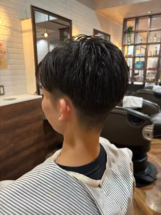 ショート メンズ 上田 美羽のヘアスタイル